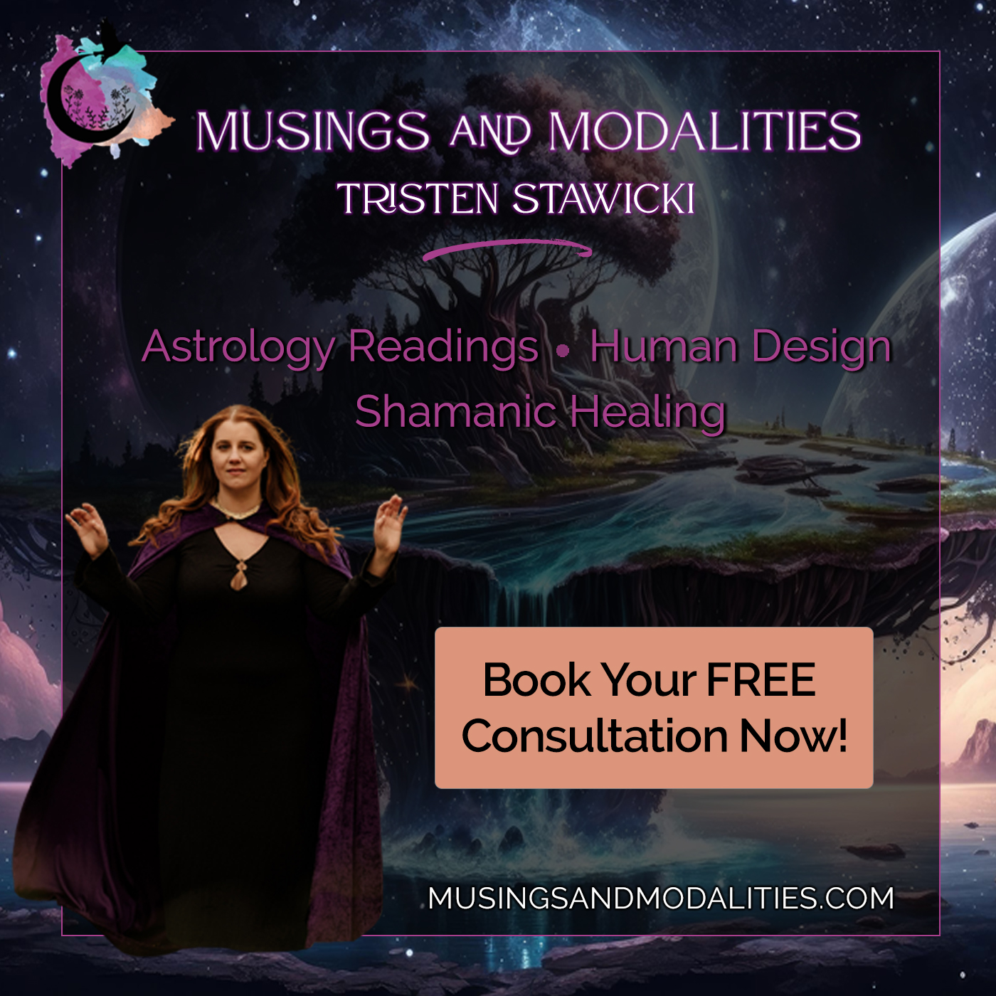 Astrology, Human Design, and Shamanic Healing, Tristen Stawicki