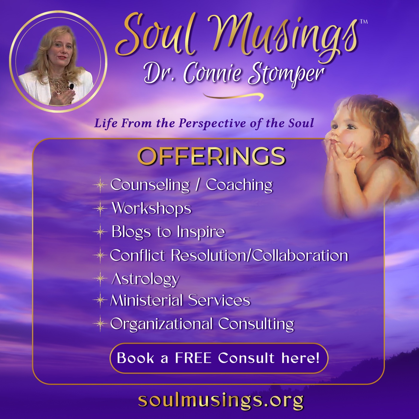 Dr. Connie Stomper Soul Musings.com