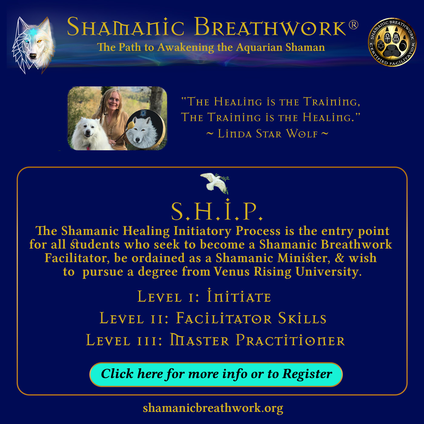 Shamanic Breathwork™ with Star Wolf - The Path to Awakening the Aquarian Shaman