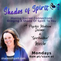 Jamie & Nicole, Shades of Spirit, The Dr Pat Show, Dr Pat Show, Dr Pat, Pat Baccili, Transformation Talk Radio, Transformation,