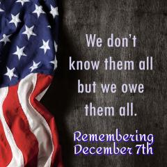 remembering our heroes on december 7th - the dr pat baccili show with guest mark anthony on transformation talk radio