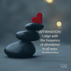 Jenn Royster Show - Angel Insights Focus on Abundance Harmony and Stability
