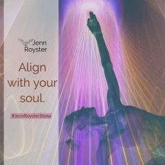 Jenn Royster Show: Angel Insights on New Moon: Align with Your Soul verses Struggle